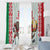 Belarus Ice Hockey Custom Window Curtain With Bison Mascot Flag Style