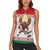 Belarus Ice Hockey Custom Women Sleeveless Polo Shirt With Bison Mascot Flag Style