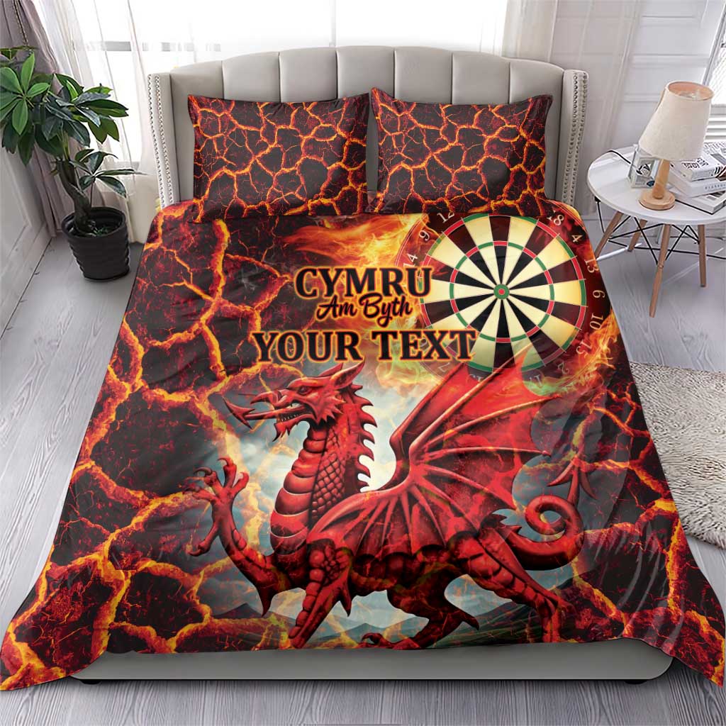 Wales Darts Wales Forever Personalized Bedding Set Cymru Am Byth Dragons