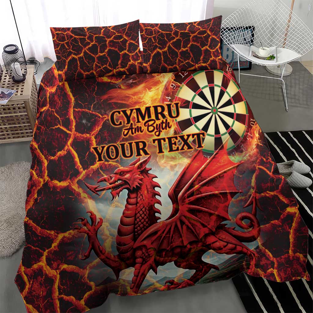 Wales Darts Wales Forever Personalized Bedding Set Cymru Am Byth Dragons