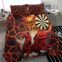 Wales Darts Wales Forever Personalized Bedding Set Cymru Am Byth Dragons