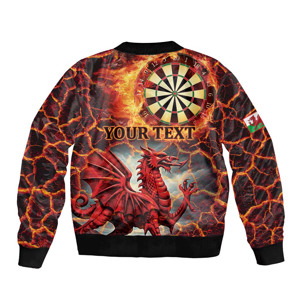 Wales Darts Wales Forever Personalized Bomber Jacket Cymru Am Byth Dragons