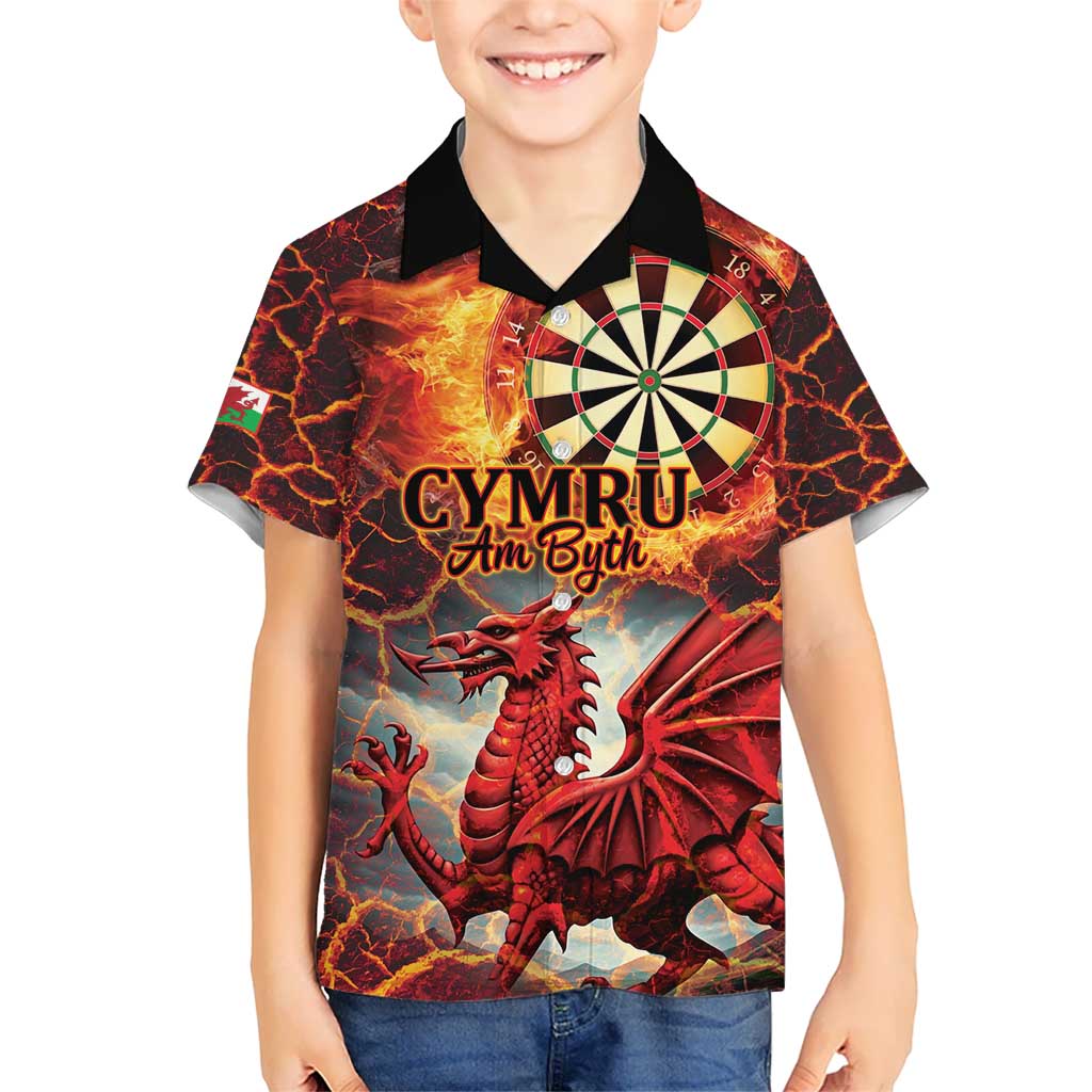 Wales Darts Wales Forever Personalized Kid Hawaiian Shirt Cymru Am Byth Dragons