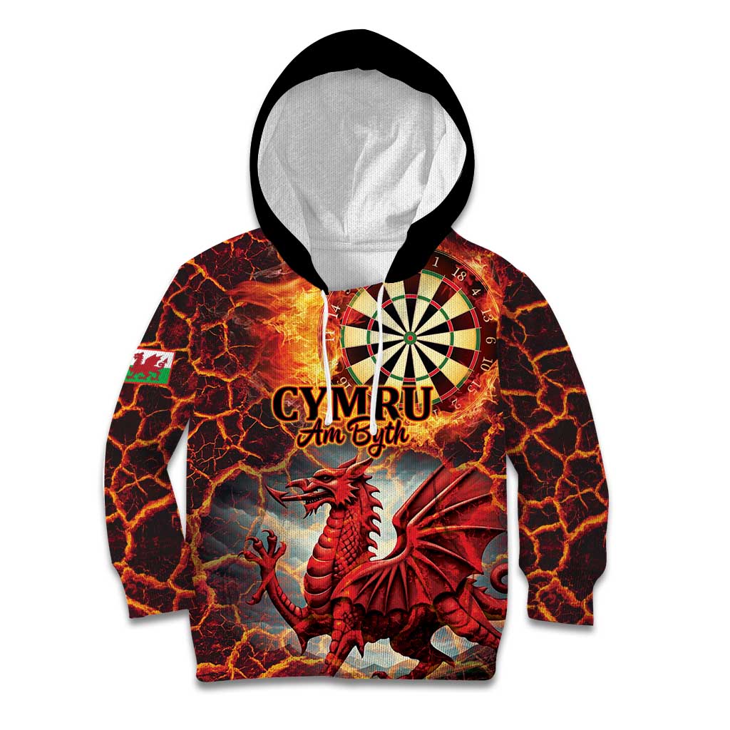 Wales Darts Wales Forever Personalized Kid Hoodie Cymru Am Byth Dragons