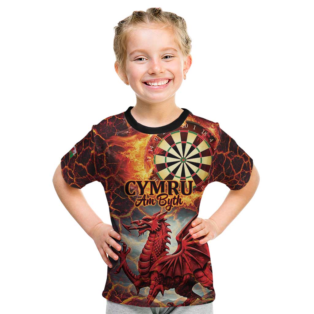 Wales Darts Wales Forever Personalized Kid T Shirt Cymru Am Byth Dragons