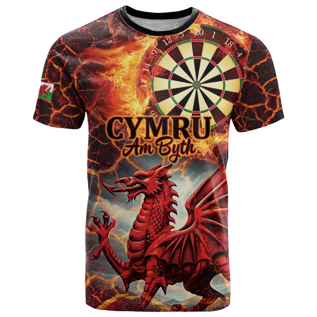 Wales Darts Wales Forever Personalized T Shirt Cymru Am Byth Dragons