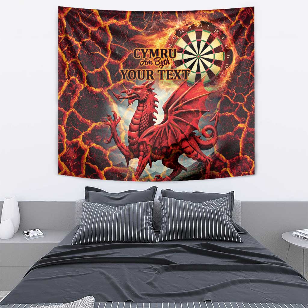 Wales Darts Wales Forever Personalized Tapestry Cymru Am Byth Dragons