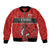 Wales Rugby Custom Bomber Jacket Y Ddraig Goch Ddyry Cychwyn