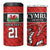 Wales Rugby Custom 4 in 1 Can Cooler Tumbler Y Ddraig Goch Ddyry Cychwyn