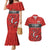 Wales Rugby Custom Couples Matching Mermaid Dress and Hawaiian Shirt Y Ddraig Goch Ddyry Cychwyn