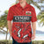 Wales Rugby Custom Hawaiian Shirt Y Ddraig Goch Ddyry Cychwyn