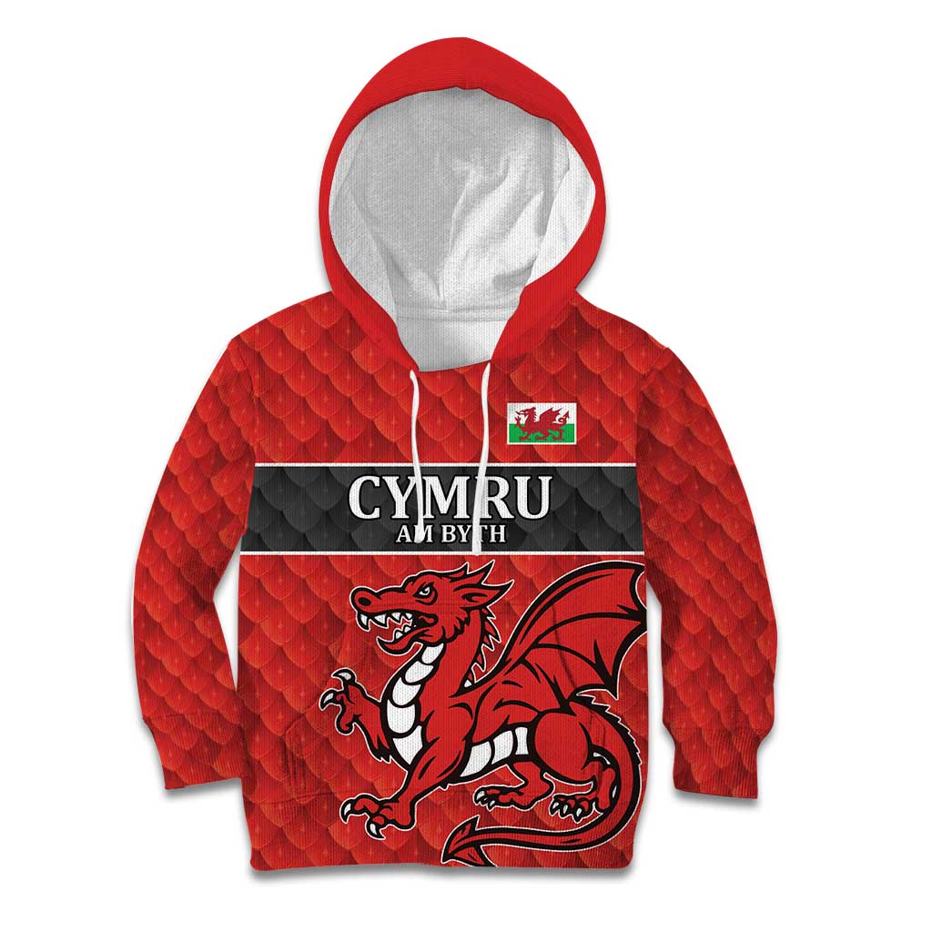 Wales Rugby Custom Kid Hoodie Y Ddraig Goch Ddyry Cychwyn