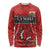 Wales Rugby Custom Long Sleeve Shirt Y Ddraig Goch Ddyry Cychwyn