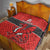 Wales Rugby Custom Quilt Y Ddraig Goch Ddyry Cychwyn