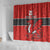 Wales Rugby Custom Shower Curtain Y Ddraig Goch Ddyry Cychwyn