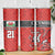 Wales Rugby Custom Skinny Tumbler Y Ddraig Goch Ddyry Cychwyn