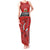 Wales Rugby Custom Tank Maxi Dress Y Ddraig Goch Ddyry Cychwyn