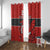 Wales Rugby Custom Window Curtain Y Ddraig Goch Ddyry Cychwyn