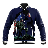 Memorial Day Veteran Remember and Honor Baseball Jacket