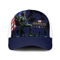 Memorial Day Veteran Remember and Honor Baseball Net Cap