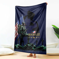 Memorial Day Veteran Remember and Honor Blanket