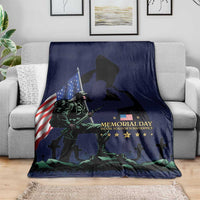 Memorial Day Veteran Remember and Honor Blanket