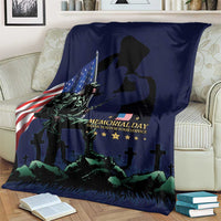 Memorial Day Veteran Remember and Honor Blanket