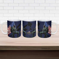 Memorial Day Veteran Remember and Honor Ceramic Mug