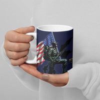 Memorial Day Veteran Remember and Honor Ceramic Mug