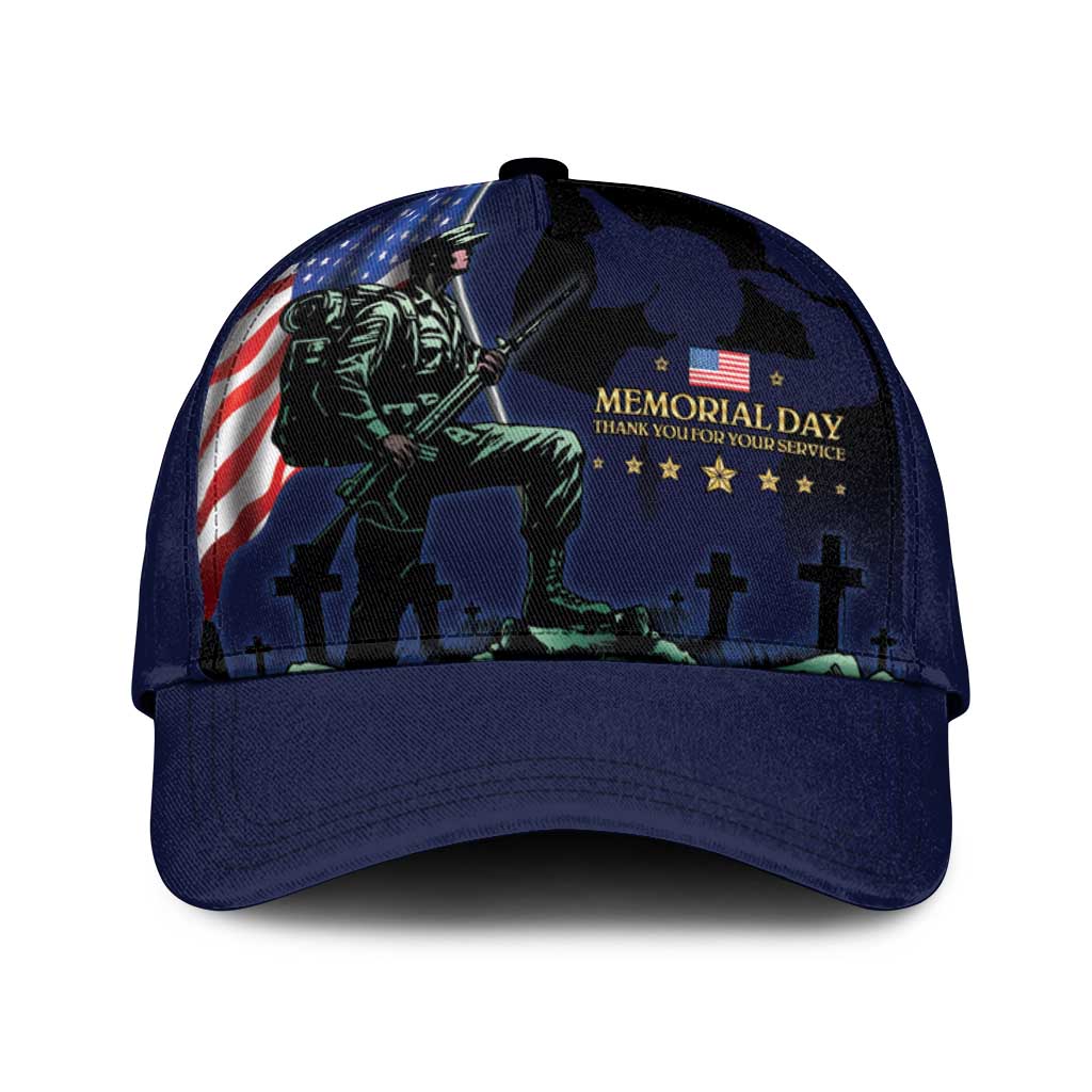 Memorial Day Veteran Remember and Honor Classic Cap