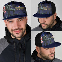 Memorial Day Veteran Remember and Honor Mesh Trucker Cap