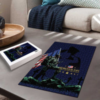 Memorial Day Veteran Remember and Honor Puzzle