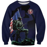Memorial Day Veteran Remember and Honor Sweatshirt
