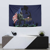 Memorial Day Veteran Remember and Honor Tapestry