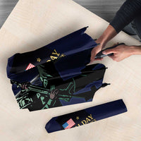 Memorial Day Veteran Remember and Honor Umbrella