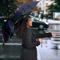 Memorial Day Veteran Remember and Honor Umbrella