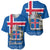 Iceland Baseball Jersey Icelandic Coat Of Arms and Flag LT9 - Wonder Print Shop