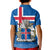 Iceland Polo Shirt for Kid Icelandic Coat Of Arms and Flag - Wonder Print Shop