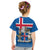 Iceland Kid T Shirt Icelandic Coat Of Arms and Flag - Wonder Print Shop