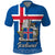 Iceland Polo Shirt Icelandic Coat Of Arms and Flag - Wonder Print Shop