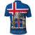 Iceland Polo Shirt Icelandic Coat Of Arms and Flag - Wonder Print Shop