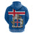 Personalised Iceland Hoodie Icelandic Coat Of Arms and Flag - Wonder Print Shop