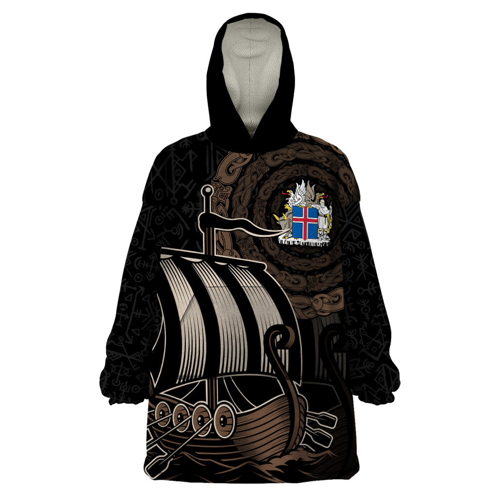 viking-iceland-coat-of-arms-wearable-blanket-hoodie-viking-norman-ship-crossing-the-sea