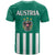 Austria T Shirt Austrian Coat Of Arms Minimalist Green Style No1 - Wonder Print Shop