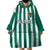 Austria Wearable Blanket Hoodie Austrian Coat Of Arms Minimalist Green Style No1 - Wonder Print Shop