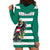 Austria Hoodie Dress Austrian Coat Of Arms Minimalist Green Style No2 - Wonder Print Shop