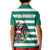 Austria Polo Shirt for Kid Austrian Coat Of Arms Minimalist Green Style No2 - Wonder Print Shop