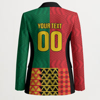 Ghana Wiase Kuruwa Custom Blazer Kente Pride Edition