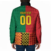Ghana Wiase Kuruwa Custom Padded Jacket Kente Pride Edition