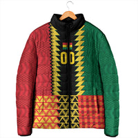 Ghana Wiase Kuruwa Custom Padded Jacket Kente Pride Edition